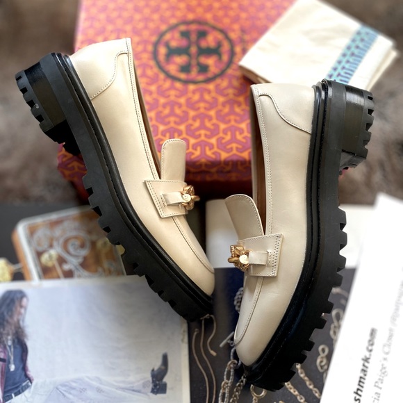 Tory Burch Jessa Lug Sole Loafers - Picture 3 of 16